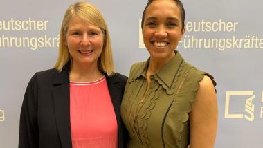 Birgit Schwab und Nicole Büttner